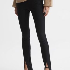Reiss Jayne split front skinny trousers